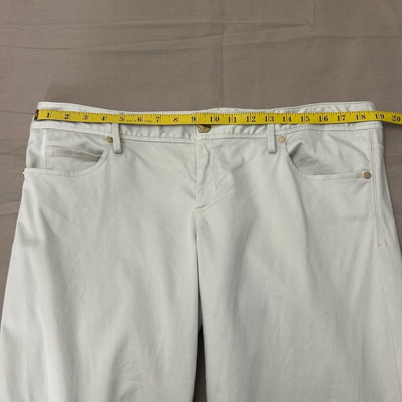 Lilly Pulitzer  Worth Skinny Jeans Pants White Size:14 - Picture 6 of 15